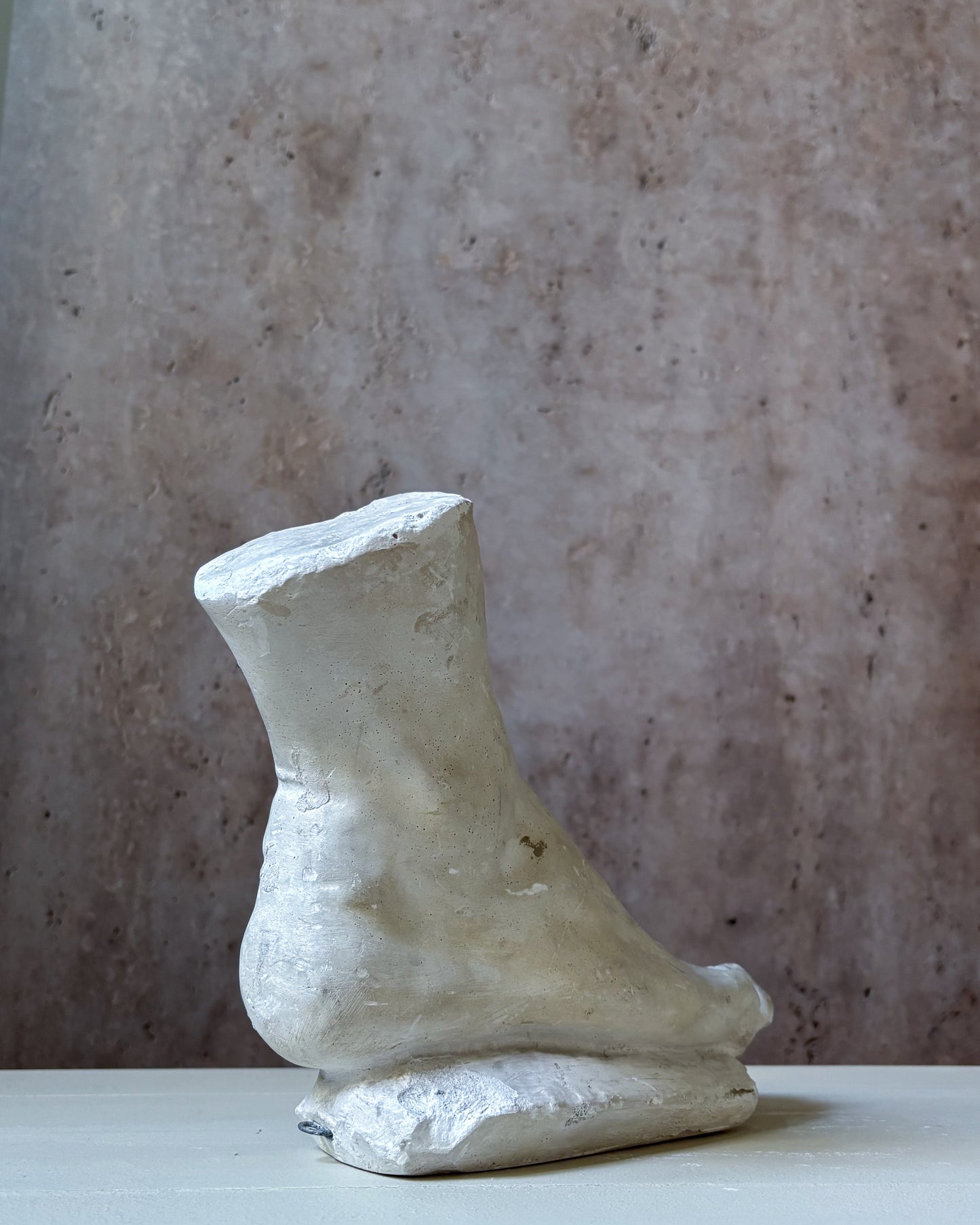 Plaster Foot Fragment