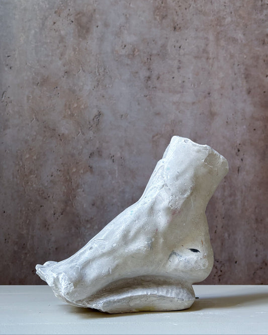 Plaster Foot Fragment